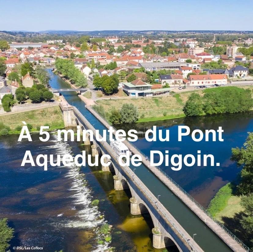 Les Pichies, T2 Gloria, Centre Ville Digoin Ngoại thất bức ảnh